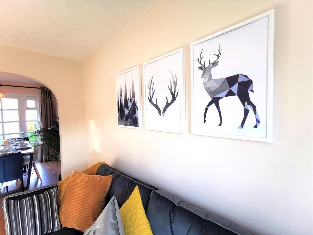 Emerald House - Spacious 3 Bed House With Ensuite Parking Gardens And Netflix Leamington Spa Exterior foto